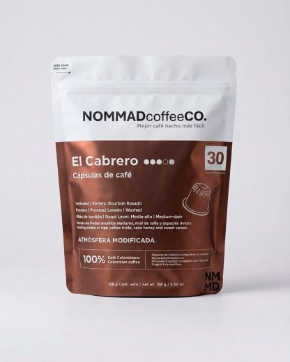 Cápsulas de Café El Cabrero x 30