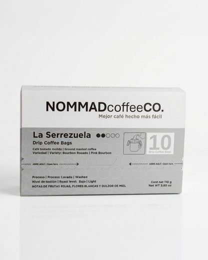 Drip Coffee Bags La Serrezuela x 10