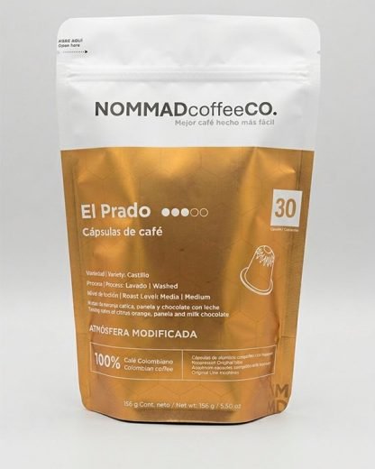 Cápsulas de Café El Prado x 30