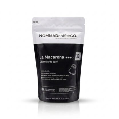 Cápsulas de Café La Macarena x 10