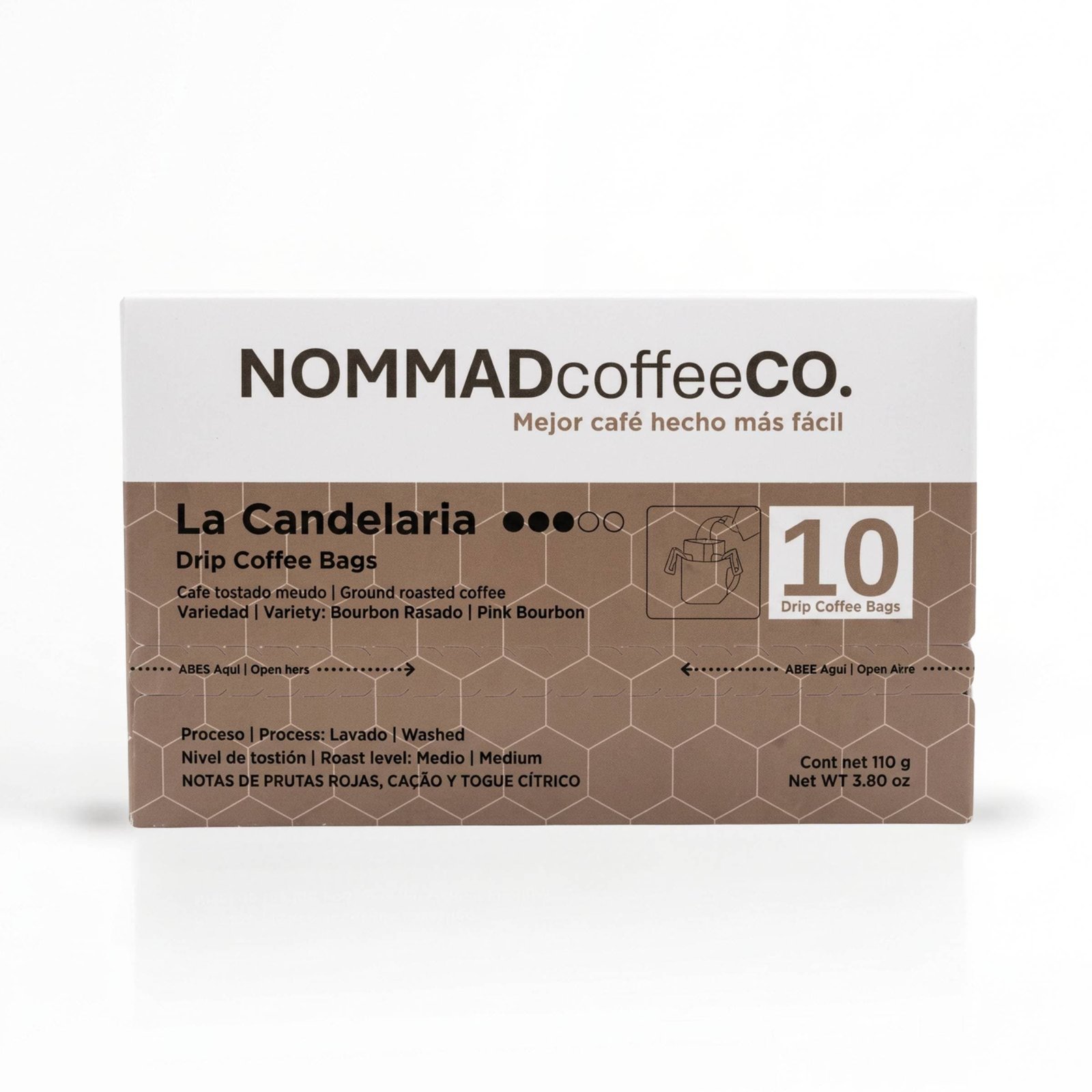 Drip Coffee Bags La Candelaria x 10