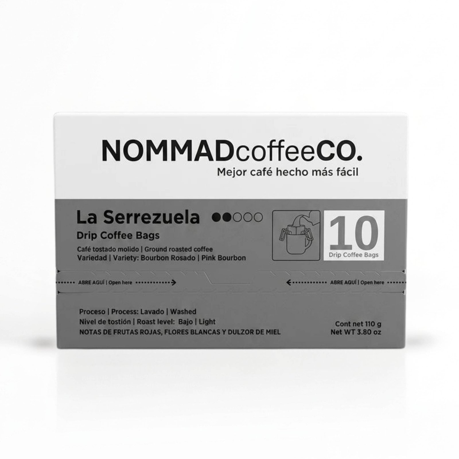 Drip Coffee Bags La Serrezuela x 10